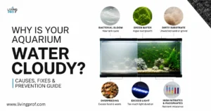 Why is my aquarium water cloudy all of a sudden?