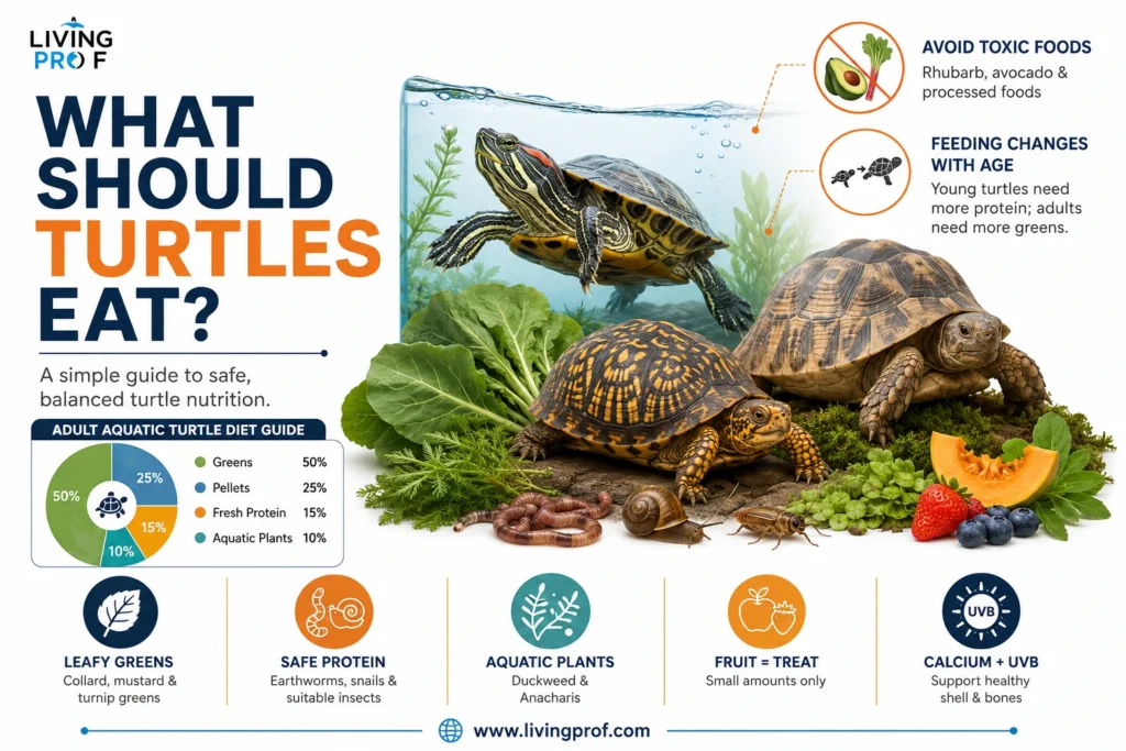 What Do Aquatic Turtles Actually Need To Eat On A Daily Basis?